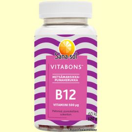 Sana-Sol Vitabons B12-vitamiini 60 шт.