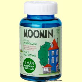Moomin Pehmo monivitamiini Мультивитамины для детей 60 шт.