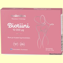 Makrobios Biotiini 10 мг. 60 табл.