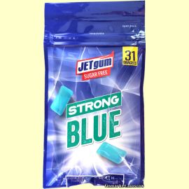 Жевательная резинка Jet Gum Strong Blue 45 гр.