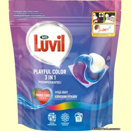 Капсулы для стирки Bio Luvil Color 15 шт.