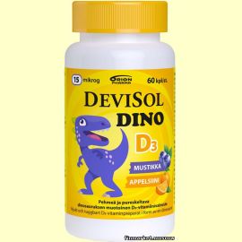 Devisol Dino D3 15 мкг. 60 шт.