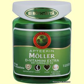 Möller Apteekin D-Vitamiini Extra 60 капс.