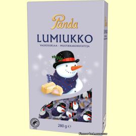 Конфеты шоколадные Panda Lumiukko (Снеговик) 280 гр.
