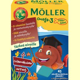 Möller Omega-3 Pikkukalat Cola 45 капс.