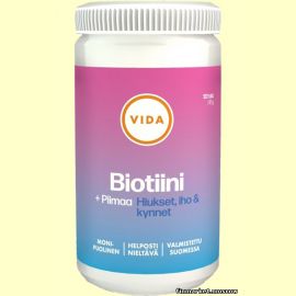 Vida Biotiini + Piimaa (биотин + кремний) 120 табл.