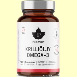 Puhdistamo Krilliöljy Omega-3 - 120 капс.