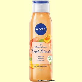 Гель для душа NIVEA Fresh Blends Apricot 300 мл.