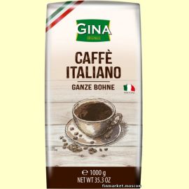 Кофе в зёрнах Gina Coffee Italiano 1 кг.