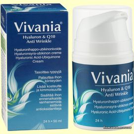 Vivania® Hyaluron & Q10 Anti Wrinkle 50 мл.