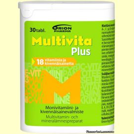 Multivita Plus Витаминно-минеральный комплекс для взрослых 30 табл.