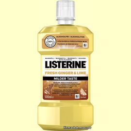 Ополаскиватель для полости рта Listerine Fresh Ginger & Lime 500 мл.