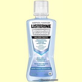 Ополаскиватель для полости рта Listerine Advanced Fluoride 400 мл.