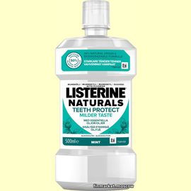 Ополаскиватель для полости рта Listerine Naturals Teeth Protect 500 мл.