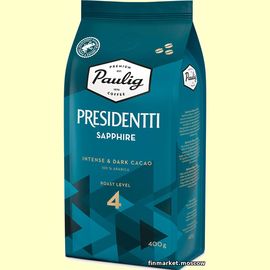 Кофе в зёрнах Paulig Presidentti Sapphire 400 гр.