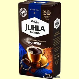 Кофе молотый Paulig Juhla Mokka Rohkea 220 гр.