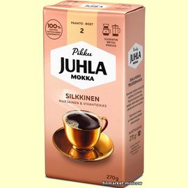 Кофе молотый Paulig Juhla Mokka Silkkinen 270 гр.