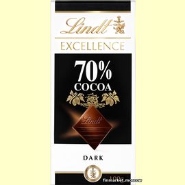 Шоколад темный Lindt Excellence 70% Cocoa 100 гр.