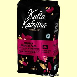 Кофе в зернах Kulta Katriina Tumma paahto 500 гр.
