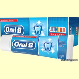 Зубная паста для детей 6+ Oral-B Junior 75 мл.
