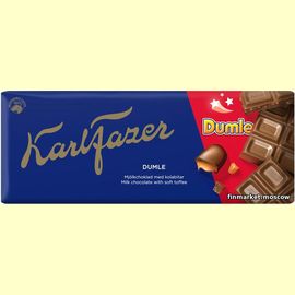 Шоколад молочный Karl Fazer Dumle 180 гр.