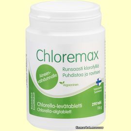Chloremax Зеленые водоросли хлореллы 290 табл.