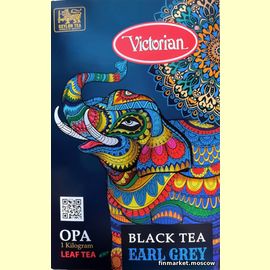 Чай чёрный крупнолистовой Victorian Earl Grey 1 кг.