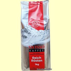 Кофе в зернах Swisso Kaffee Reich Rosten 1 кг.