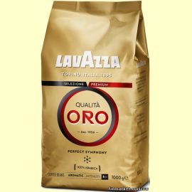 Кофе зерновой LavAzza Qualita Oro 1 кг.