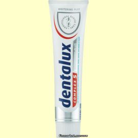 Зубная паста Dentalux Whitening Plus отбеливающая 125 мл.