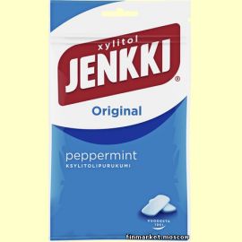 Жевательная резинка Jenkki Original Peppermint (перечная мята) 100 гр.