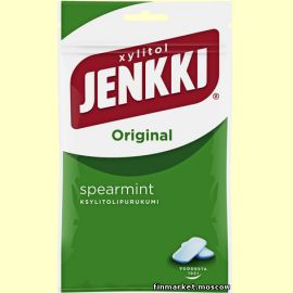 Жевательная резинка Jenkki Original Spearmint (мята) 100 гр.
