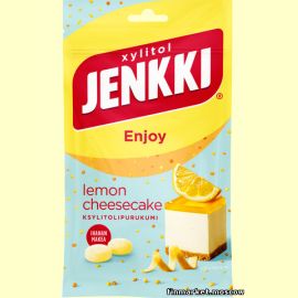Жевательная резинка Jenkki Enjoy Lemon Cheesecake 70 гр.