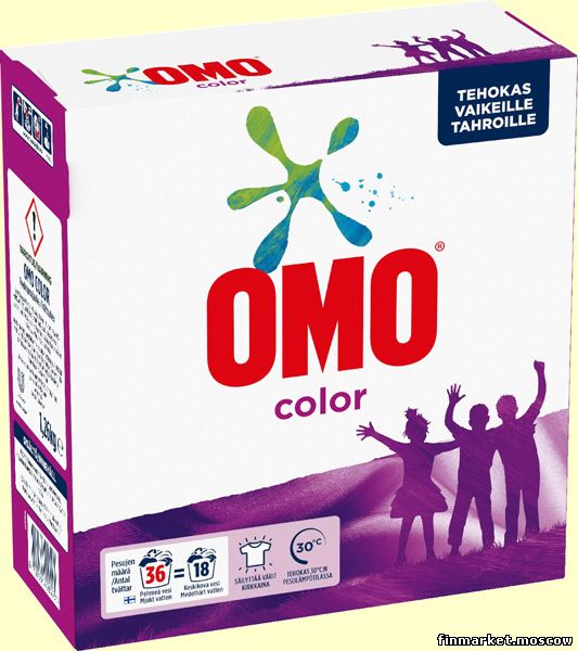  Стиральный порошок Omo Color для цветного белья 1,26 к в .
